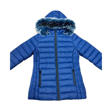 Chamarra de moda dama con gorro desmontable