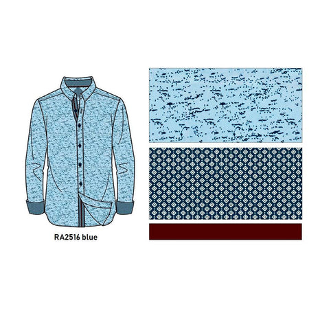 Mayoreo Camisa importada para caballero Vino CH