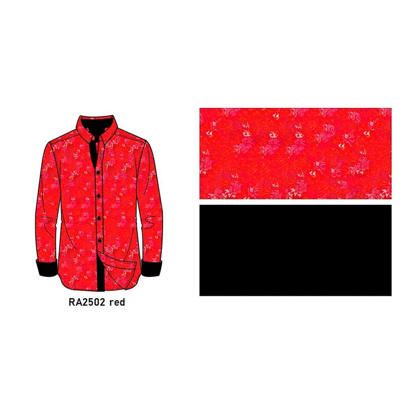 Camisa importada para caballero Rojo CH