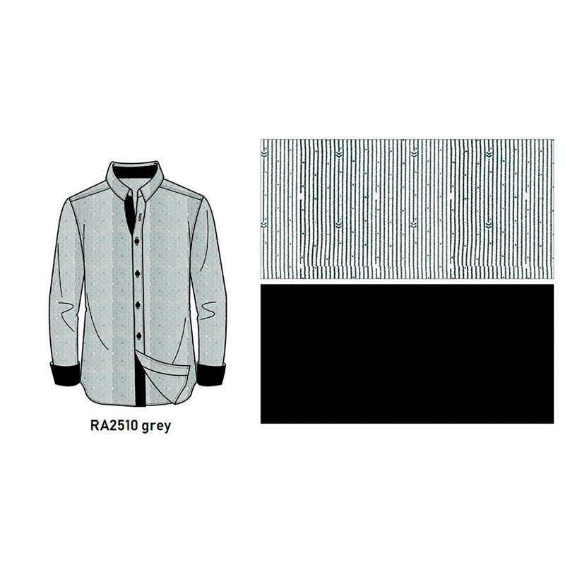 Camisa importada para caballero Gris CH
