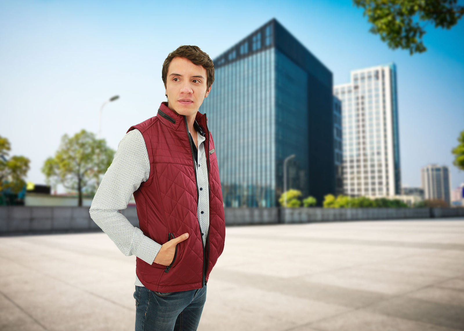 Chaleco Americn fly casual