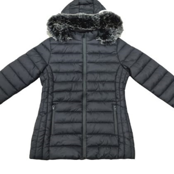 Mayoreo Chamarra de dama con gorro desmontable (talla extras)